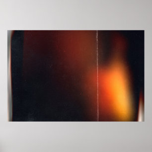 Poster Black abstract background. Photo effect. Retro fil