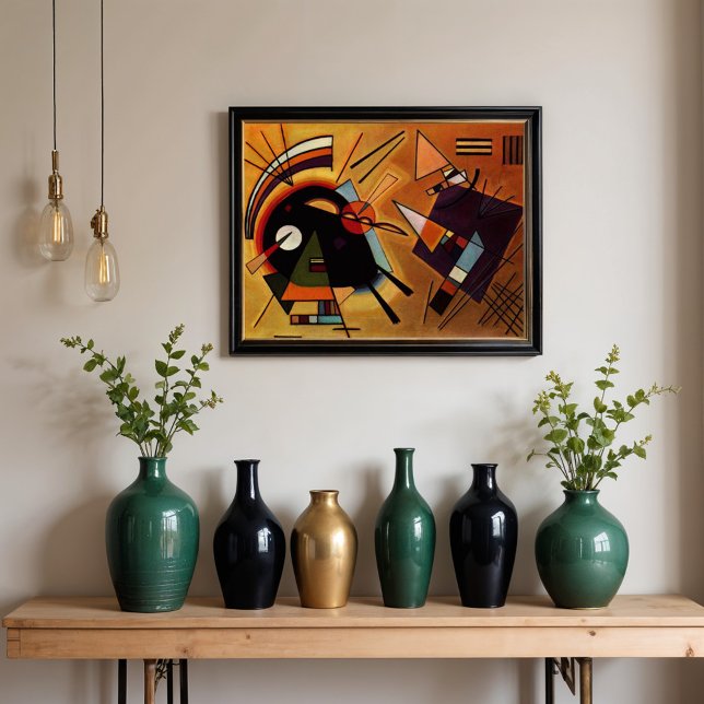 Poster Black and Violet, Kandinsky, 1923 (Criador carregado)