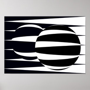 Poster Black and White