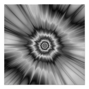 Póster Black and White Bang! O Poster Perfeito Zazzle