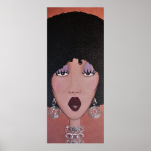 Poster "Black Beauty Diva"