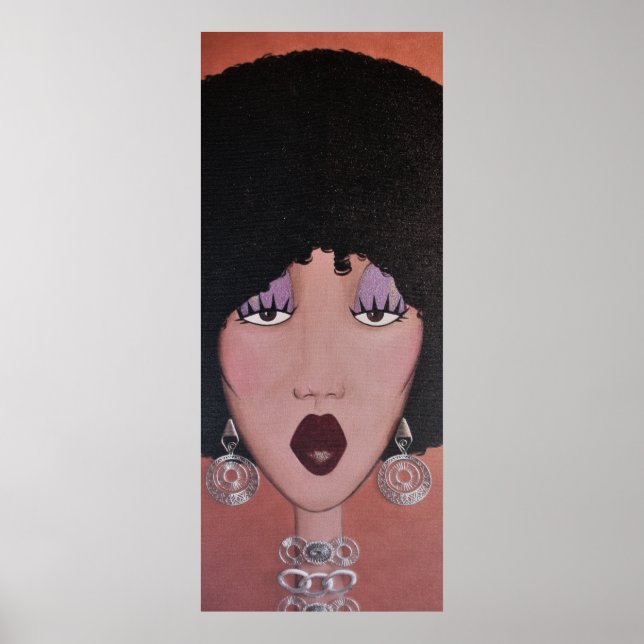 Poster "Black Beauty Diva" (Frente)