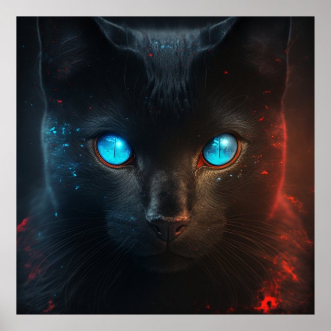 Poster Black Cat (Frente)