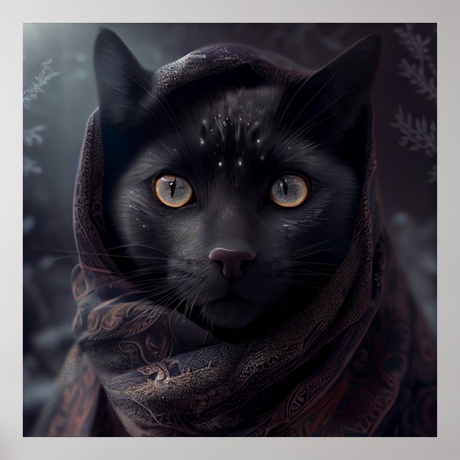 Poster Black Cat (Frente)