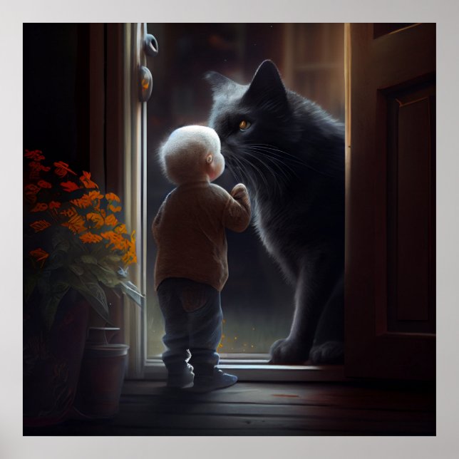 Poster Black Cat (Frente)