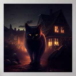 Poster Black Cat
