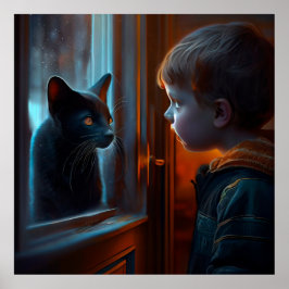 Poster Black Cat