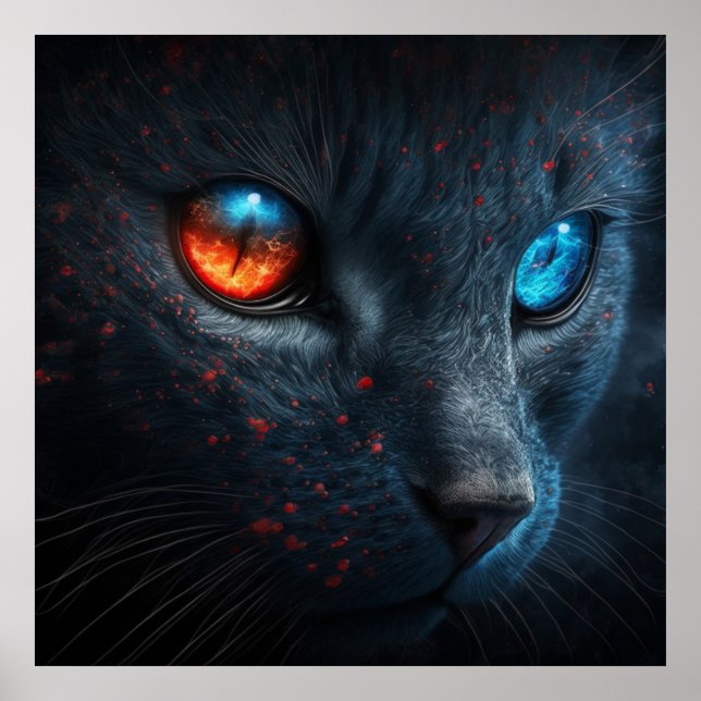 Poster Black Cat (Frente)