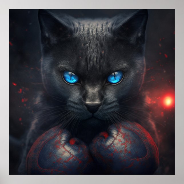 Poster Black Cat (Frente)