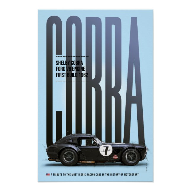 Póster  Black Cobra Competition Tribute (Frente)