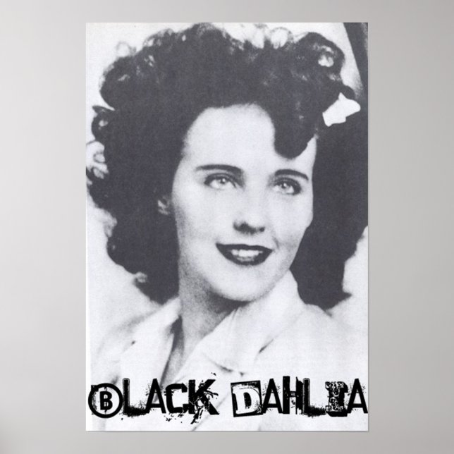 Póster Black Dahlia (Frente)