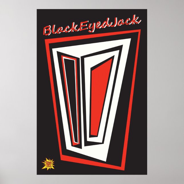 Poster Black Eyed Jack (Frente)