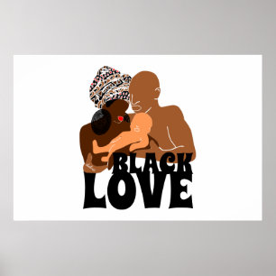 Poster Black Family Brown Love Black Love