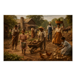 Póster Black Farm Family Series 1