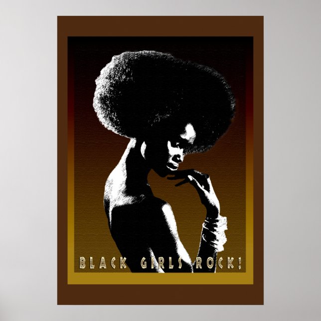 Poster Black Girls Rock (Frente)