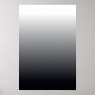 Póster Black Gradient