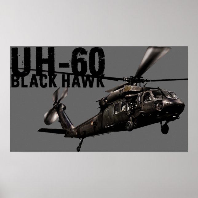 Póster Black Hawk (Frente)