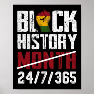 Poster Black History Month 247365 Gifts African American