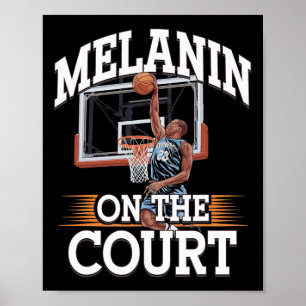 Poster Black History Month African Black Afro Bysketll Pl