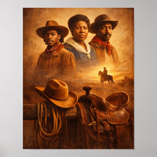Poster Black Legends of the West (Frente)