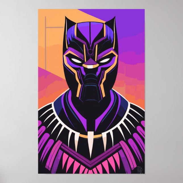 Poster Black Panther (Frente)