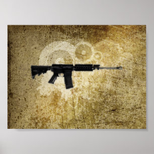 Póster Black Rifle AR-15 from Phil's Art Online