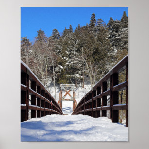 Poster Black River Harbor, Península Superior do Michigan
