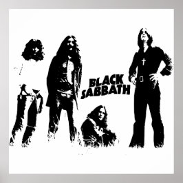 Poster Black Sabbath Group