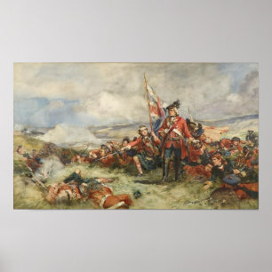 Poster Black Watch na Fontenoy