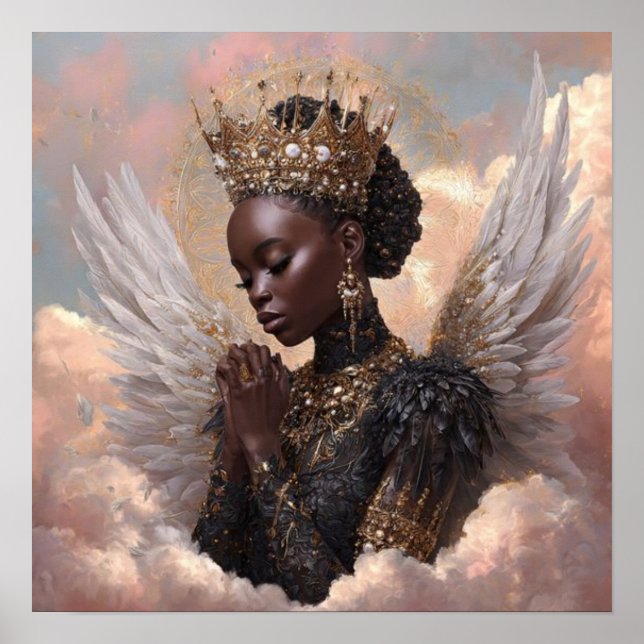 Poster Black Woman Empowerment Art (Frente)