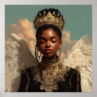 Poster Black Woman Empowerment Art