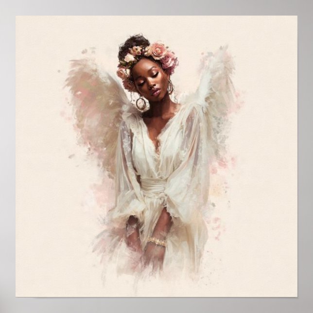 Poster Black Woman Empowerment Art (Frente)