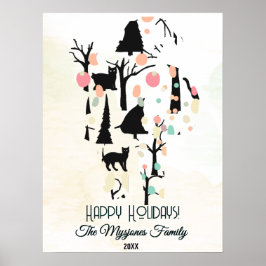 Poster BlackCats e Ramificações Retrominimalistas Persona