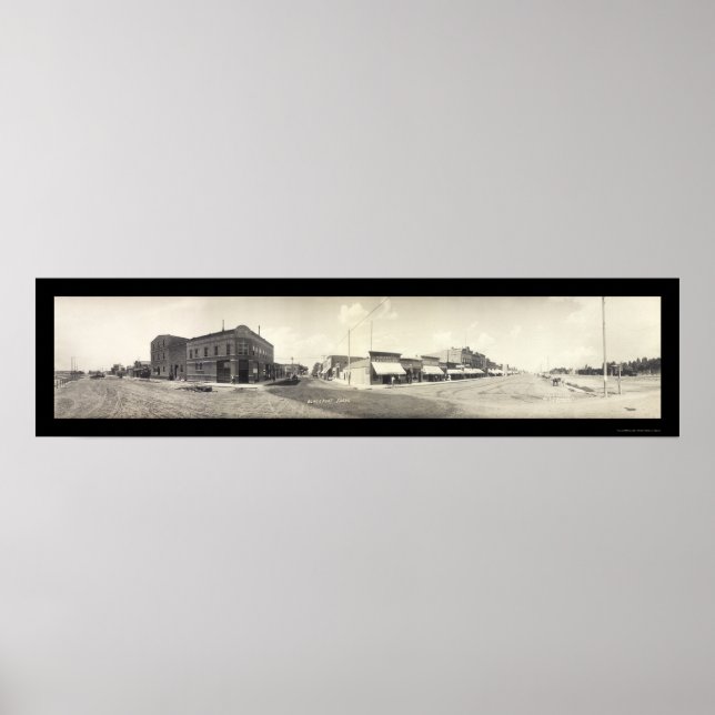 Poster Blackfoot, ID Foto 1909 (Frente)