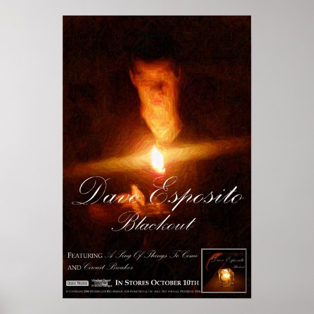 Póster Blackout (Frente)