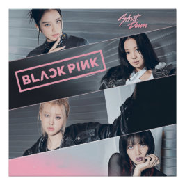 Póster BlackPink Shut Down