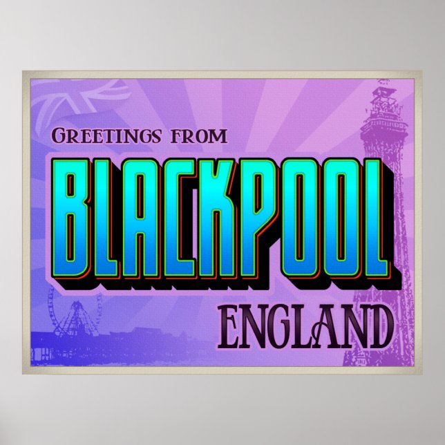 POSTER BLACKPOOL (Frente)