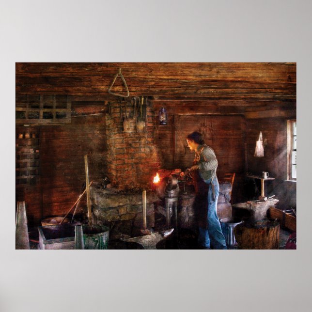 Póster Blacksmith - Cozinhar com o Smith (Frente)