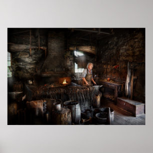 Póster Blacksmith - Este é o meu negócio