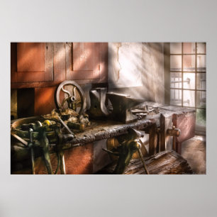 Poster Blacksmith - In my Grandfather's Workshop