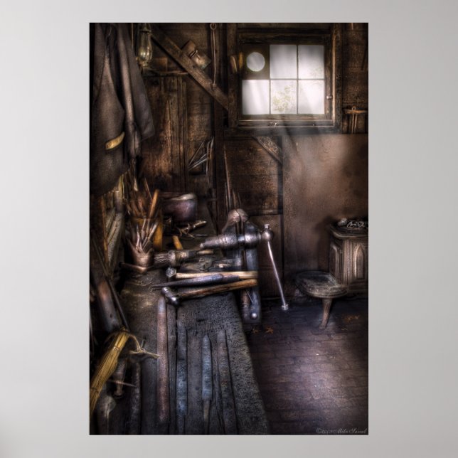 Poster Blacksmith - O Compro do ferreiro (Frente)