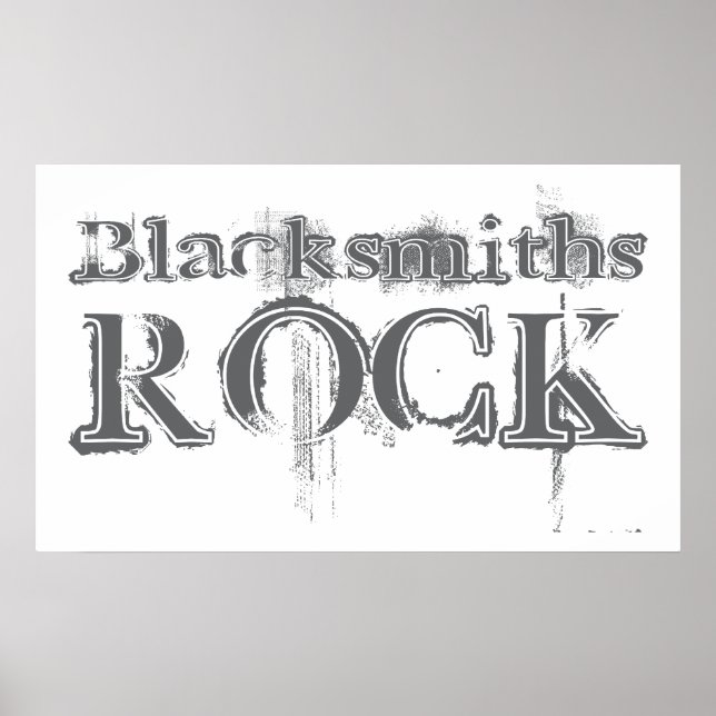Poster Blacksmiths Rock (Frente)