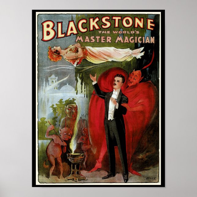 Póster Blackstone Master Magaparelhos (Frente)