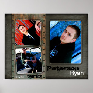 Póster Blade Urbana de Colagem de MAIS VELHO de 3 ranhura