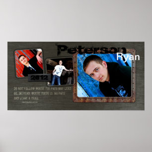 Póster Blade Urbana de Colagem de MAIS VELHO de 3 ranhura