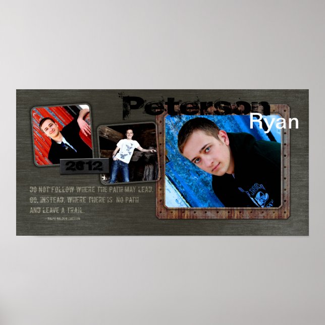 Póster Blade Urbana de Colagem de MAIS VELHO de 3 ranhura (Frente)