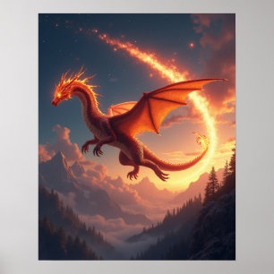 Poster Blaze do Dragão Cometa