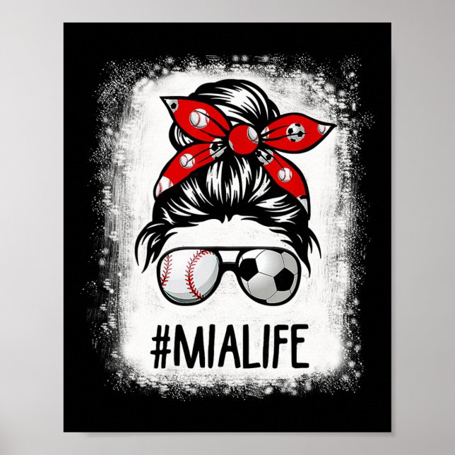 Poster Bleached Mia Vida Futebol Coque Desarrumado Byseby (Frente)