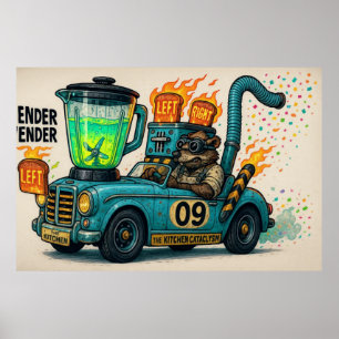 Poster Blender Wender (O Cataclismo Da Cozinha)