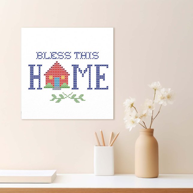 Póster Bless This Home Poster (Spread love and positivity with this delightful poster! )